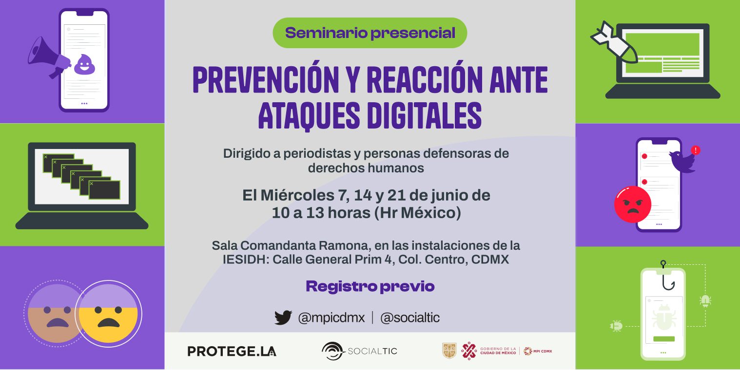 Seminario presencial "Prevención y reacción ante ataques digitales"